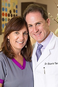 Dr. Eduardo Tanur and his wife