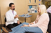 Denist with patient